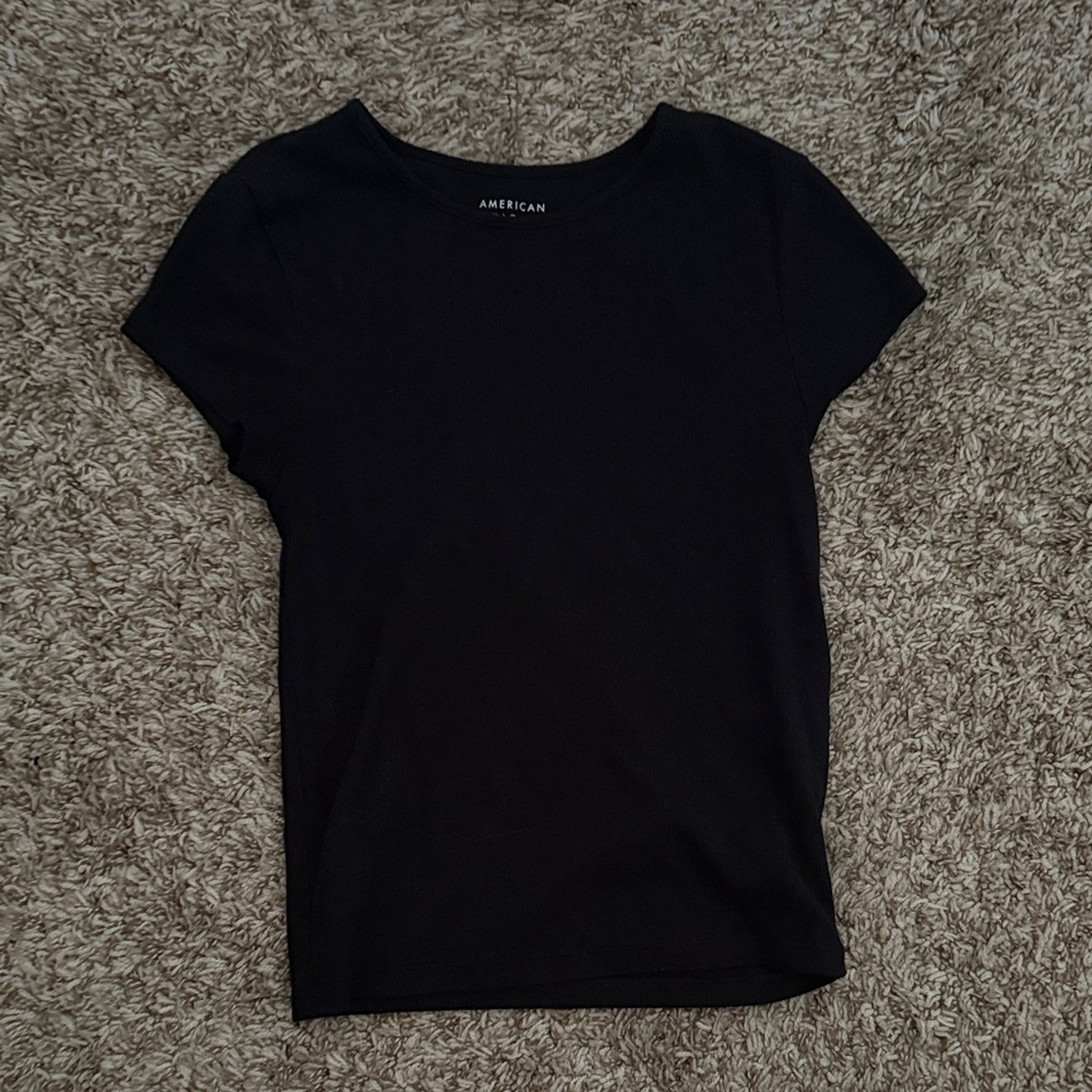 American Eagle Ribber Baby Tee
